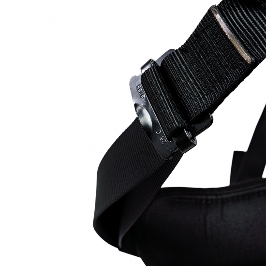 352B Padded Lightweight Assault Full Body Harness with read waist